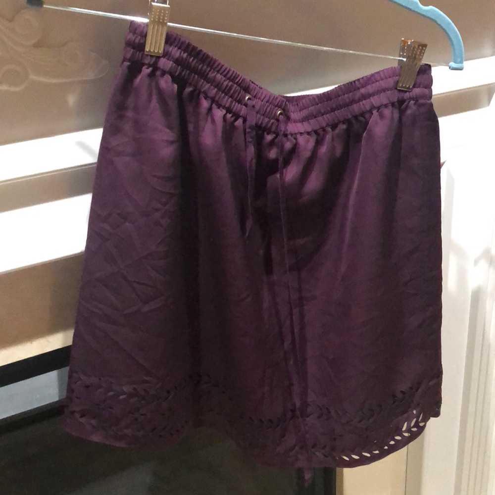 J  crew laser cut skirt